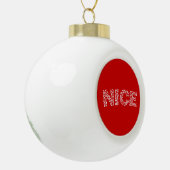 Mooie rijst keramische bal ornament (Links)