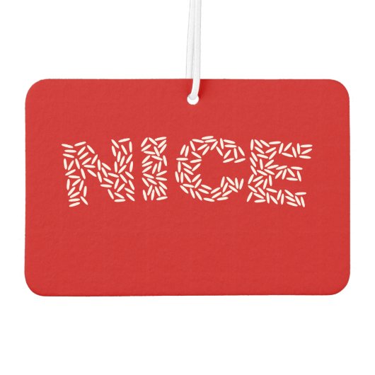 Mooie rijst luchtverfrisser (Achterkant)