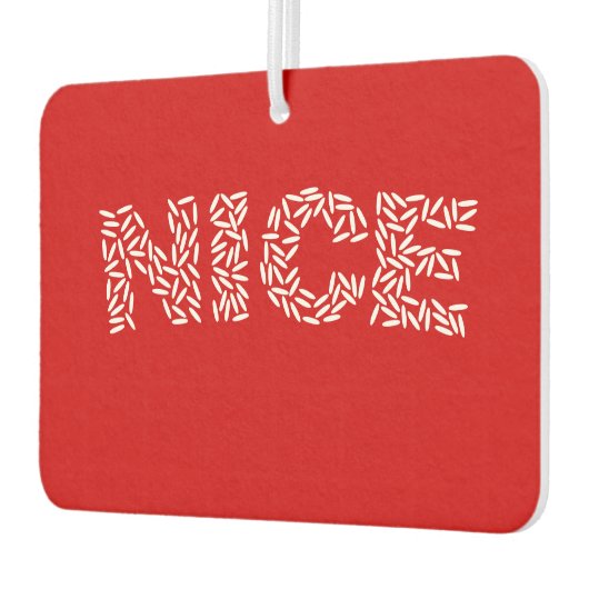 Mooie rijst luchtverfrisser (Links)