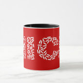 Mooie rijst mok (Midden)