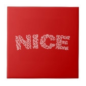 Mooie rijst tegeltje (Voorkant)