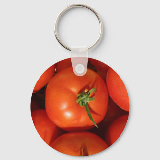 Mooie Ripe Homegrown Tomaten Sleutelhanger