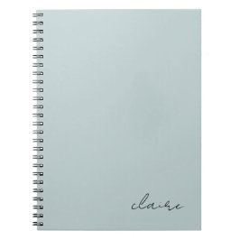 Mooie Robins Ei Blauw Naam Notitieboek