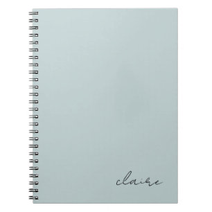 Mooie Robins Ei Blauw Naam Notitieboek