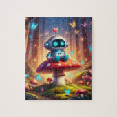 Mooie robot Kinder Puzzel met giftbox (Verticaal)