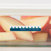 Mooie Robot School Klas Lunch Naam Nummer Labels (Aangebracht)