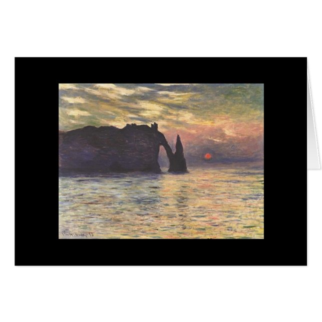 Mooie Rocky Bay - Monet (Voorkant Horizontaal)