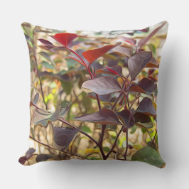 Mooie Rode Bladeren Kussen