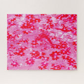 Mooie Rode Bloemen Legpuzzel (Horizontaal)