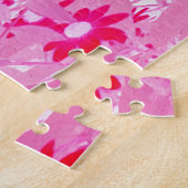 Mooie Rode Bloemen Legpuzzel (Zijkant)