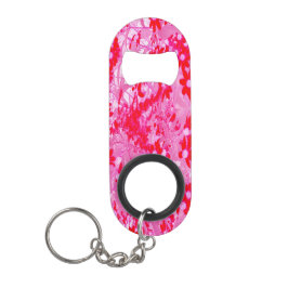 Mooie Rode Bloemen Mini Flessenopener