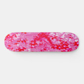 Mooie Rode Bloemen Persoonlijk Skateboard (Horizontaal)