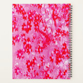 Mooie Rode Bloemen Planner (Achterkant)