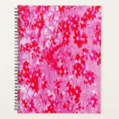 Mooie Rode Bloemen Planner (Voorkant)
