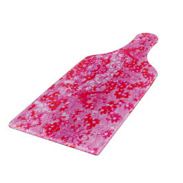 Mooie Rode Bloemen Snijplank