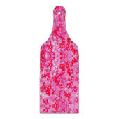 Mooie Rode Bloemen Snijplank (Voorkant)