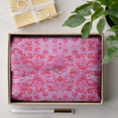 Mooie Rode Bloemen Tissuepapier (Geschenk)