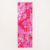 Mooie Rode Bloemen Yogamat (Voorkant)