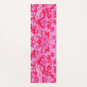 Mooie Rode Bloemen Yogamat (Voorkant)