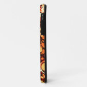 Mooie rode bruine oranje abstracte stenen Case-Mate iPhone case (Achterkant/links)