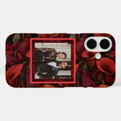Mooie Rode Calla Lelies Rustieke Bruiloft Case-Mate iPhone Case (Achterkant (horizontaal))