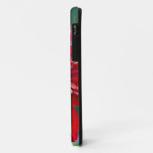 Mooie rode dahlia-printtelefoon Case-Mate iPhone case (Achterkant/links)