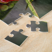 Mooie Rode Flessenborstel Bloemen Legpuzzel (Zijkant)