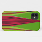 Mooie rode gele groene fractal kunst ontwerp      Case-Mate iPhone case (Achterkant (horizontaal))