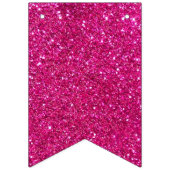 Mooie rode glitter vlaggetjes (Tweede vlag)