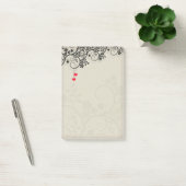 Mooie Rode Hartjes Bloemschikking Post-it® Notes (Kantoor)
