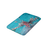 Mooie rode hond vis badmat (Gekanteld)