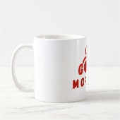 Mooie rode kersenslips 'Goedemorgen' koffiemok (Links)