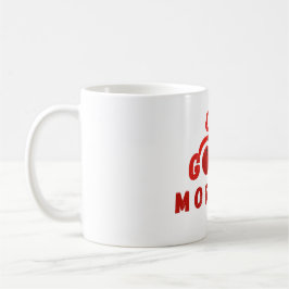 Mooie rode kersenslips 'Goedemorgen' koffiemok