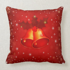 Mooie rode kerstklokken Elegante Kerstmis Kussen