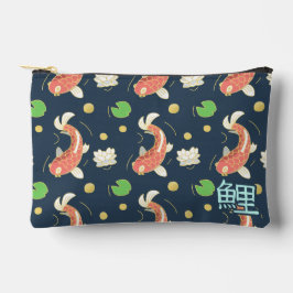Mooie Rode Koi Met Kanji Etui
