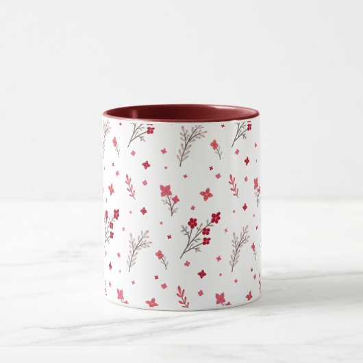 Mooie rode mok (Midden)