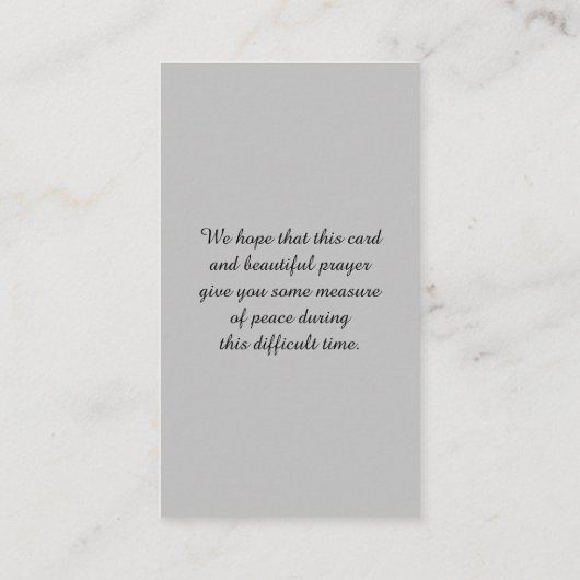 Mooie Rode Oranje Blauwe Bot Kaart Visitekaartje (Achterkant)