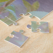 Mooie Rode Oranje Kweeëbloesem Legpuzzel (Zijkant)