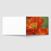 Mooie rode papavery gastenboek (Volledig)