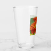 Mooie rode papavery glas (Rechts)