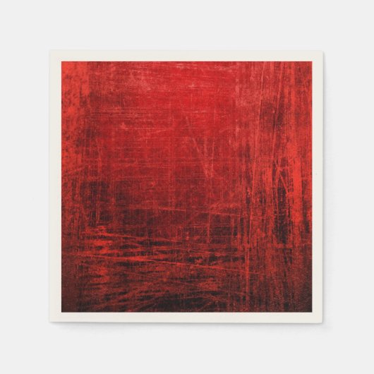 Mooie rode papieren servetten! servet (Voorkant)