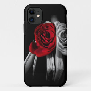 Mooie rode roodrover in boek Case-Mate iPhone case