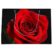 Mooie rode roos groot cadeauzakje (Voorkant)