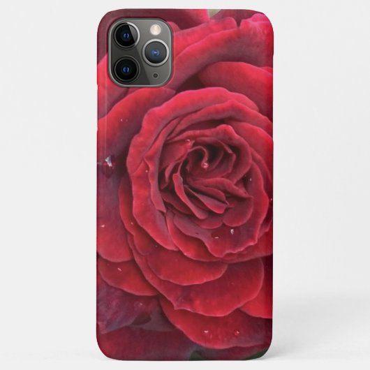 Mooie rode roos iphone 11 Pro Max Nauwelijks daar Case-Mate iPhone Case (Achterkant)