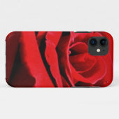 Mooie Rode Roos Natuur Bloem Case-Mate iPhone Case (Achterkant (horizontaal))