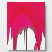 Mooie Rode roos onder de witte hemel Fotoplaat (Voorkant)