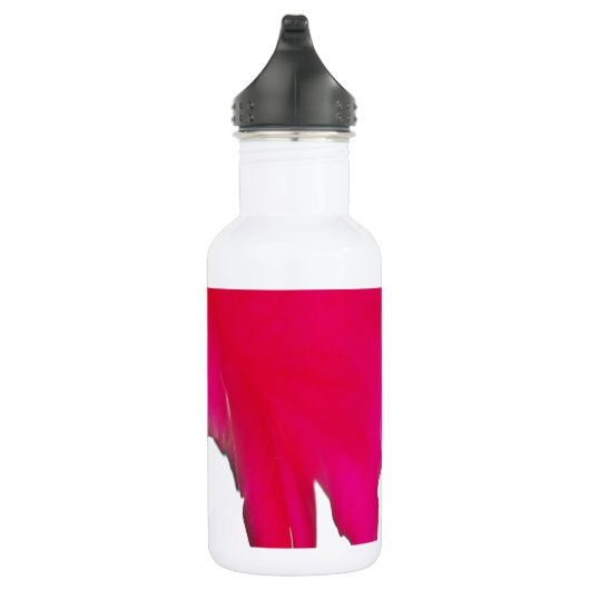 Mooie Rode roos onder de witte hemel Waterfles (Rechts)