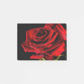 Mooie rode roos post-it® notes (Voorkant)