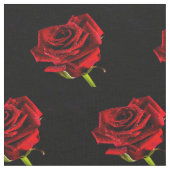 Mooie rode roos stof (Close Up)