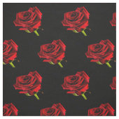 Mooie rode roos stof (Swatch)